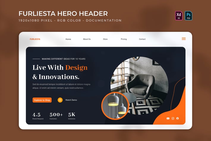 Fuliesta | Hero Header