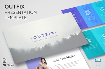 Outfix Keynote Presentation Template