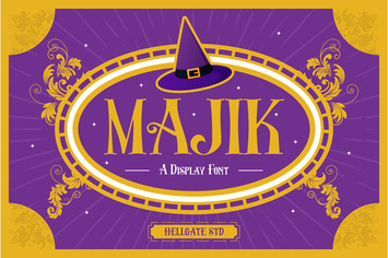 Majik Display Font