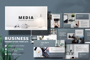 Media - PowerPoint Template