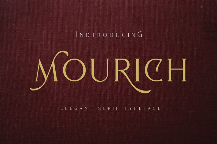 Mourich - Elegant Font