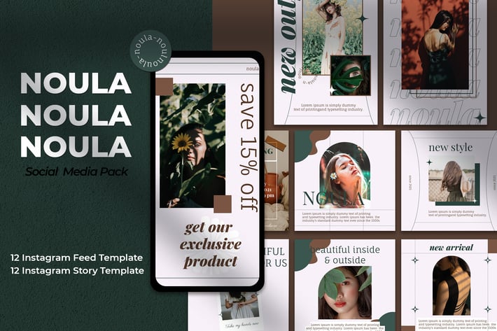 NOULA Instagram Template