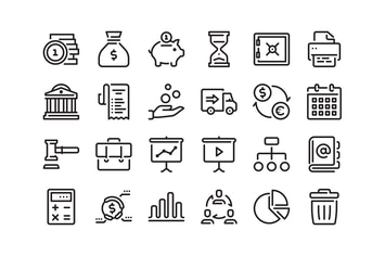60 Business and Retail icons