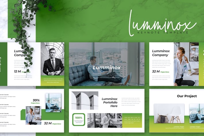 LUMMINOX - Business Keynote Template