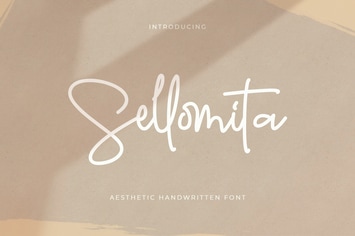 Sellomita - Handwritten Font