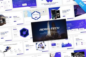 Aero-Tech Technology Keynote Template