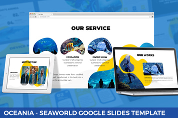 Oceania - Seaworld Google Slides Template