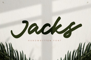 Jacks - Handwritten Font