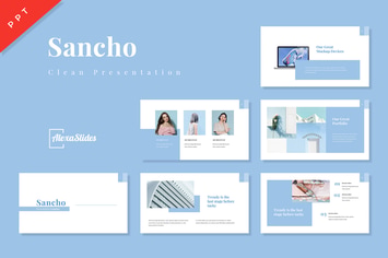 Sancho - Clean Powerpoint Template