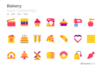 Bakery Color Icon