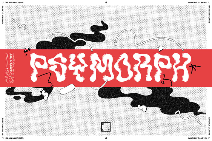 Psymorph - Trippy Display Font
