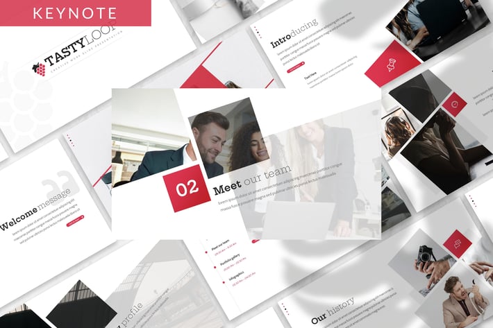 Tastyloop - Business Keynote Template