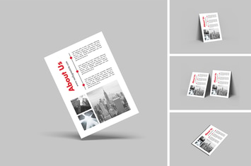 A4 flyer Mock-Up V.2