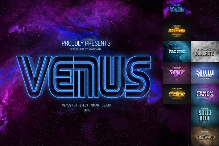 Text Effects Bundle - 10 PSD