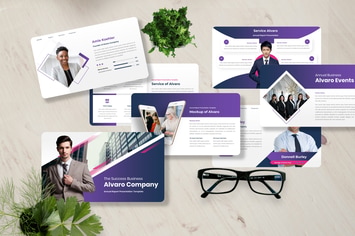 Alvaro - Annual Report Keynote Template
