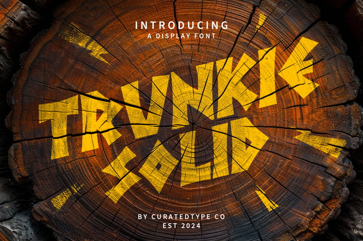Trunkie Solid - Urban Display Font