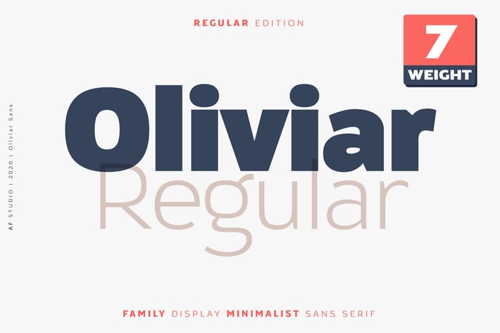 Oliviar Sans Regular Family
