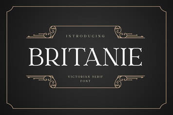 BRITANIE Vectorian Serif Font