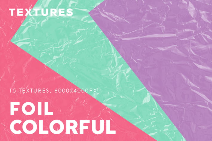 Colorful Foil Textures