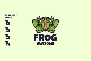 Frog Logo Mascot