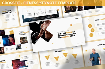 Crossfit - Fitness Keynote Template