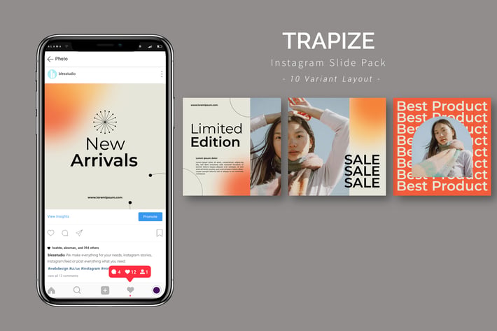 Trapize - Instagram Slide Pack