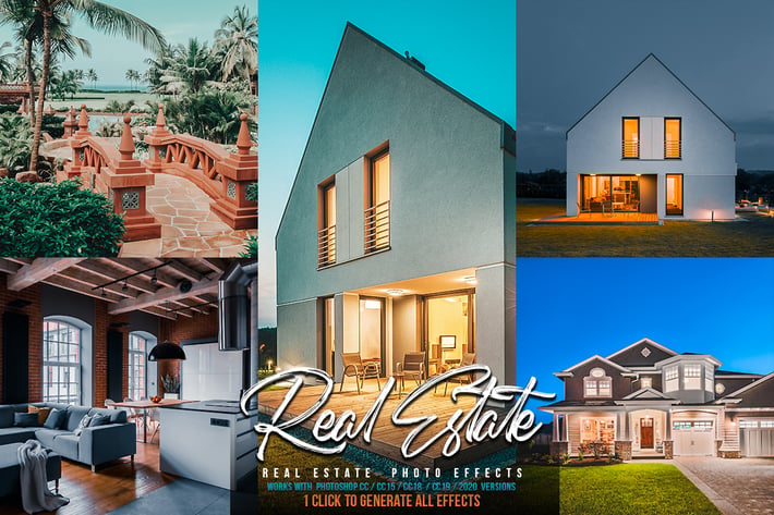 Real Estate Photoshop Actions