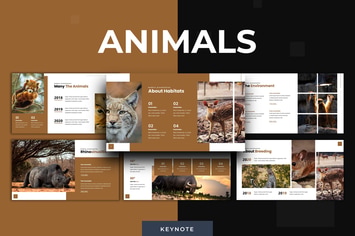Animals - Keynote Template