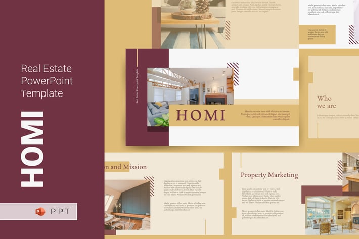 HOMI - Real Estate Powerpoint Template