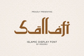 Sallafi - Arabic Font Style