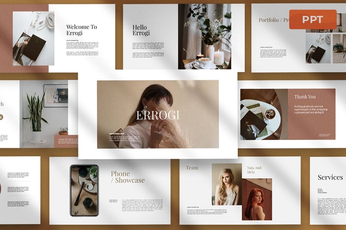 Errogi - Powerpoint Presentation Template