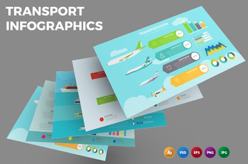 Transport – Infographics Design