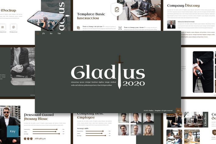 Gladius - Keynote Template