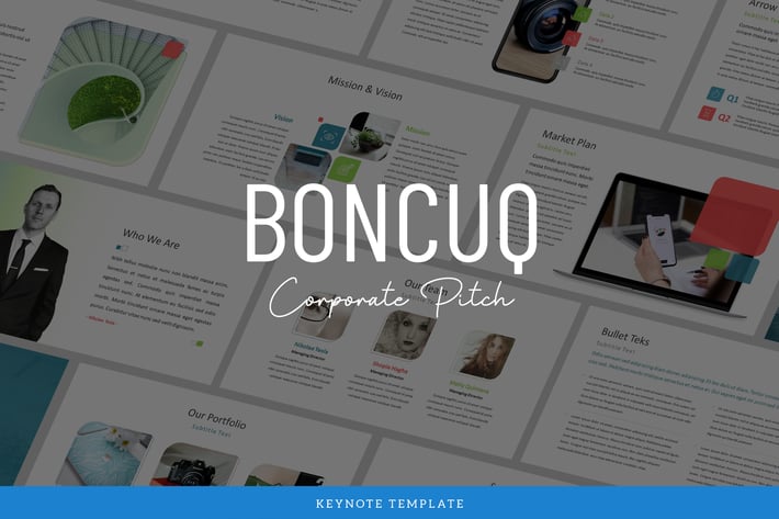 Boncuq - Corporate Keynote Template