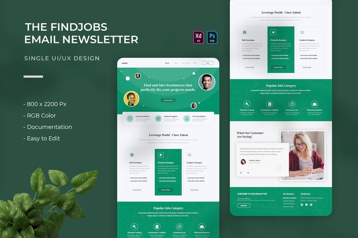 Findjobs | Email Newsletter