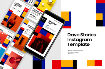 Dave - Stories Instagram Template