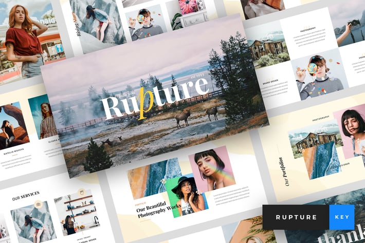 Rupture - Creative Agency Keynote Template
