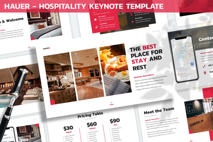 Hauer - Hospitality Keynote Template