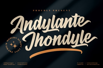 Andylante Jhondyle Modern Script