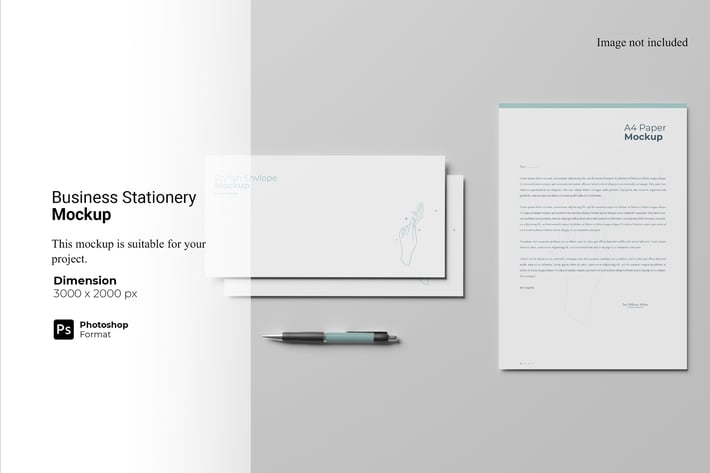 Business Stationery Mockup