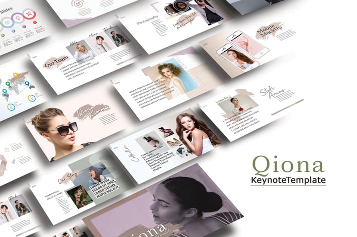 QIONA - Fashion Keynote Template