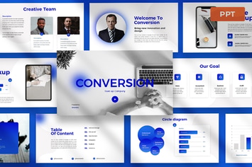 Conversion - Powerpoint Presentation Template