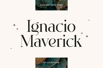  Ignacio Maverick Elegant Serif Font