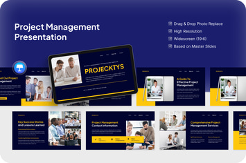Project Management Presentation Keynote