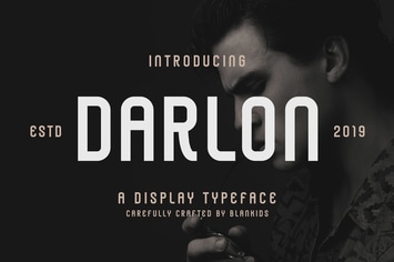 Darlon - Sport Display Typeface