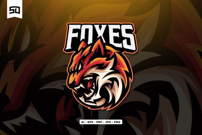 Fox Mascot Logo Design