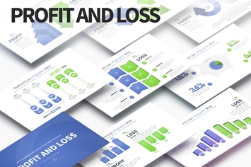 Profit and Loss - PowerPoint Infographics Slides