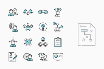 Business Icons - Outline Series