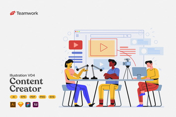 Teamwork - Creating Content for Social Media