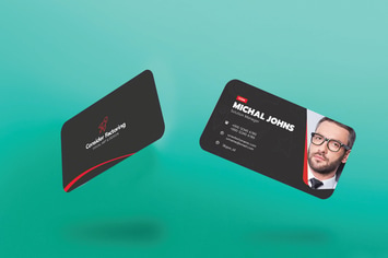 Modern Visiting Card Template Download Element 